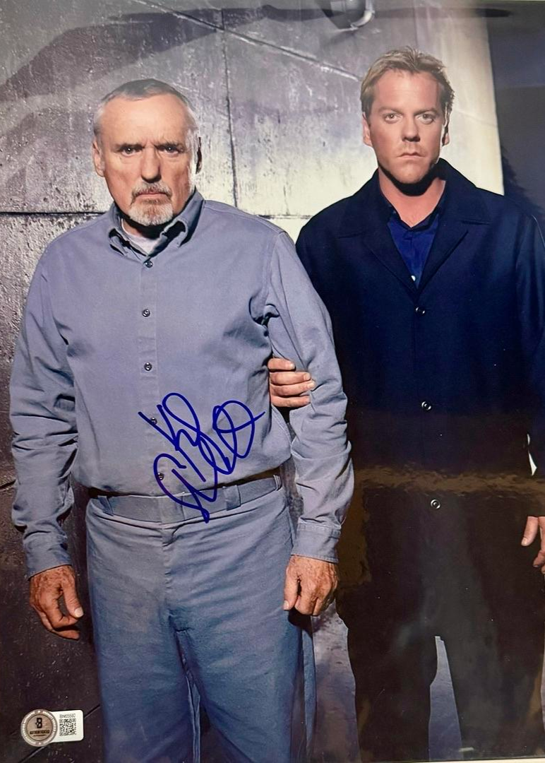 Keifer Sutherland Signed 11x14 Photo - Beckett COA